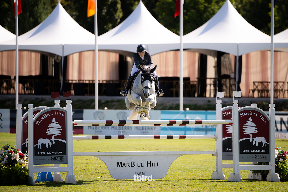 Chernoff and Fay Reconnect in MarBill Hill U25 Grand Prix 1.40m
