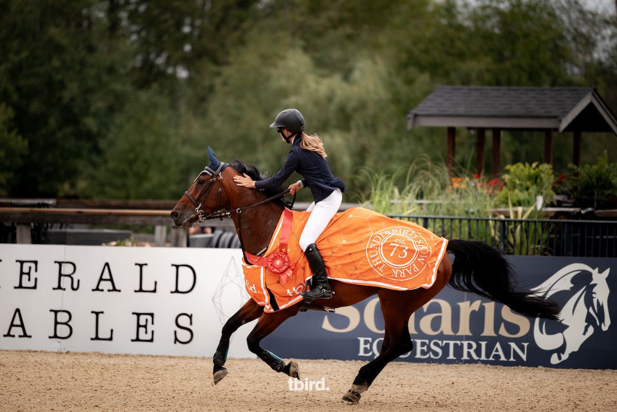 Long & Talisman D Top the 1.30m Grand Prix