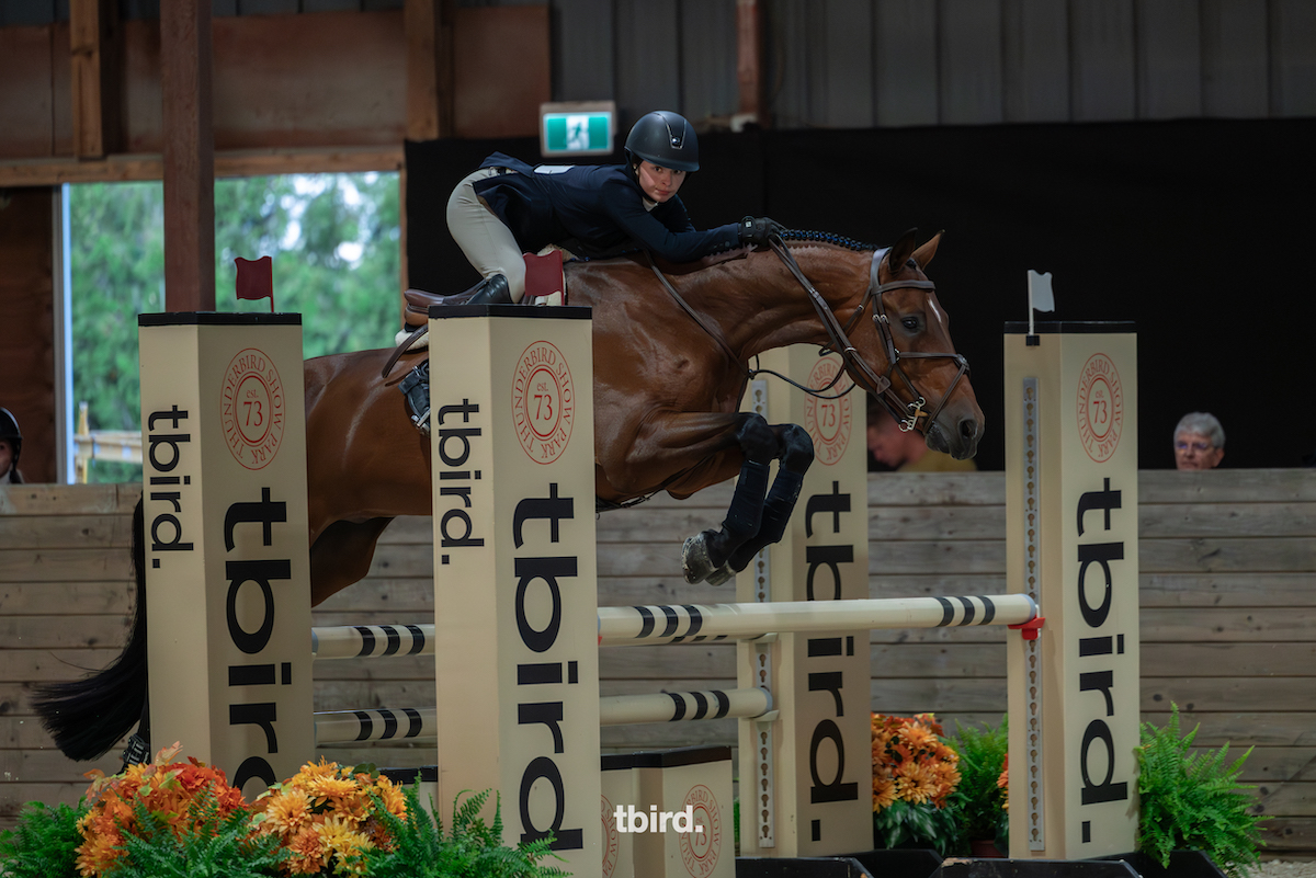 Reeve Rides to First in Thunderbird Good Hands & Seat Final