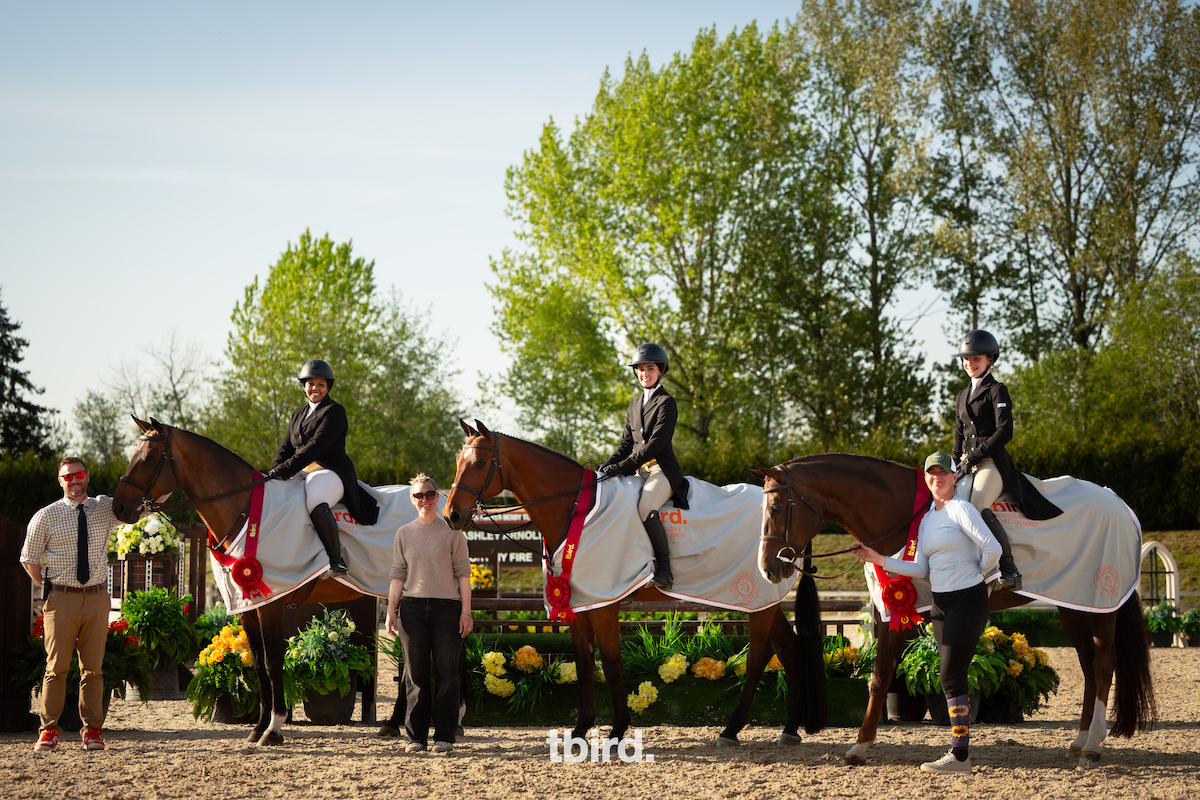 Eliza Hunt’s ‘A’ Team Tops tbird Hunter Derby Teams Challenge